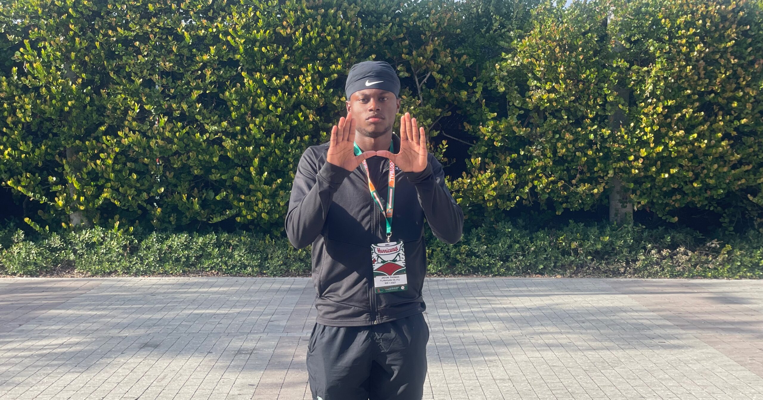 Speedy Four-Star WR Jacob Thomas Still Considering Miami Despite Commitment Elsewhere