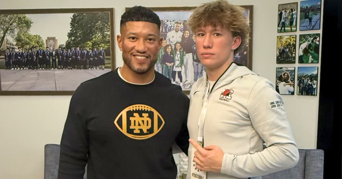 Notre Dame impressed by four-star QB Jameson Purcell’s Irish Invasion performance