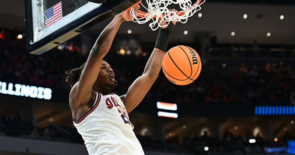 Illinois forward Morez Johnson