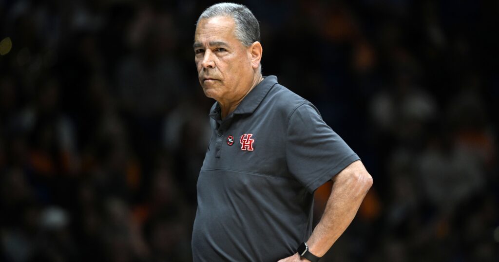 Kelvin Sampson, Houston Basketball | Robert Goddin-Imagn Images