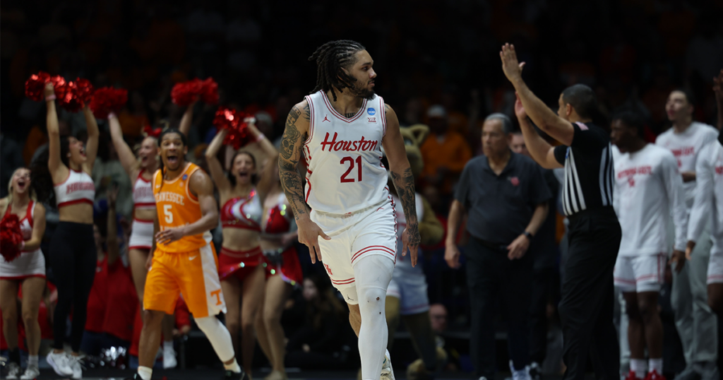 Houston defeats Tennessee in Elite Eight Emmanuel Sharp