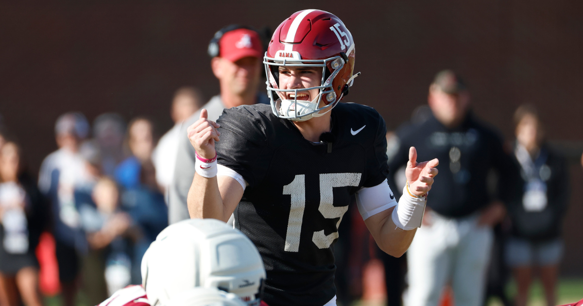 Why AJ McCarron believes Alabama QB battle is Ty Simpson's to lose