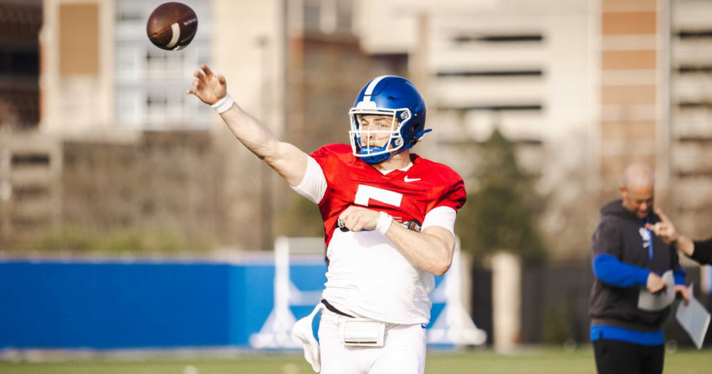 Kentucky QB Zach Calzada, via Aaron Perkins, KSR