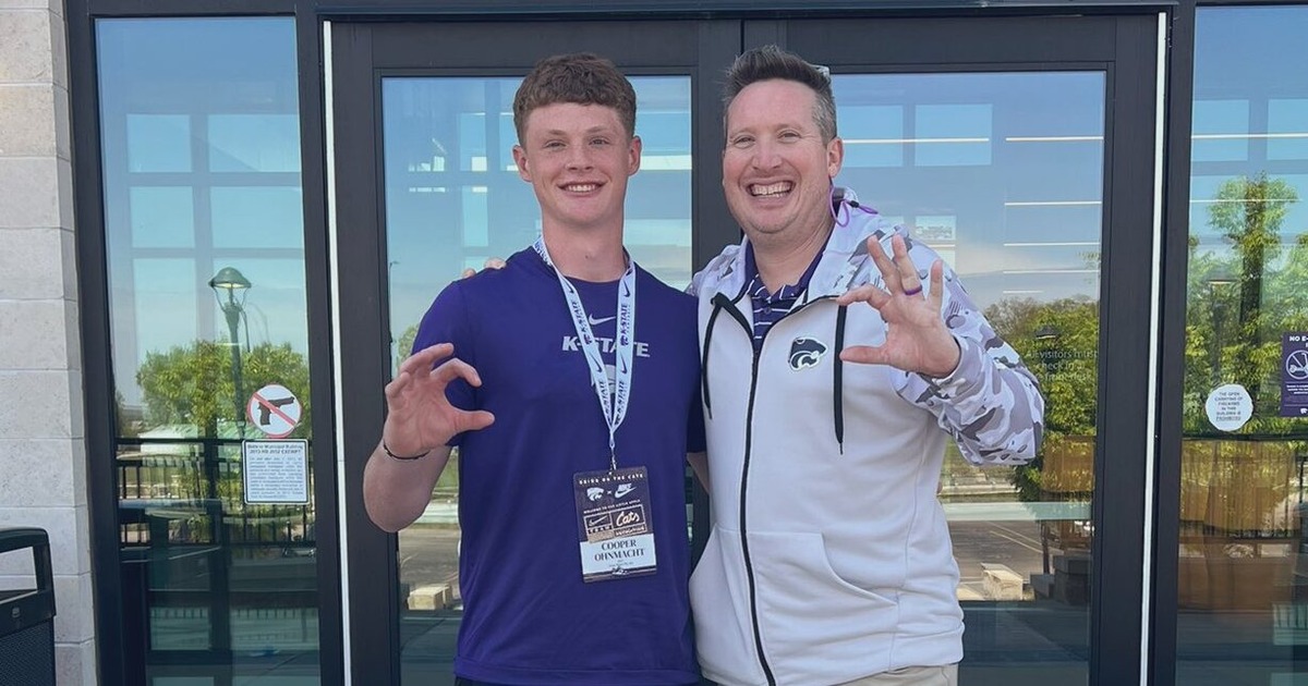 Rising 2027 prospect Cooper Ohnmacht enjoys Kansas State visit