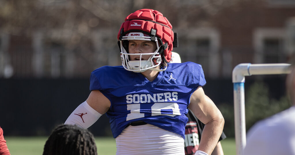 Sooners QB John Mateer