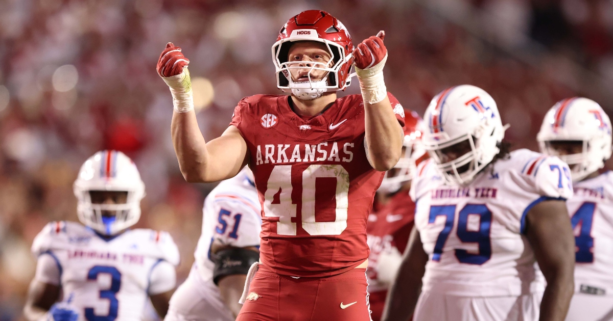 Arkansas DE Landon Jackson selected in 2025 NFL Draft
