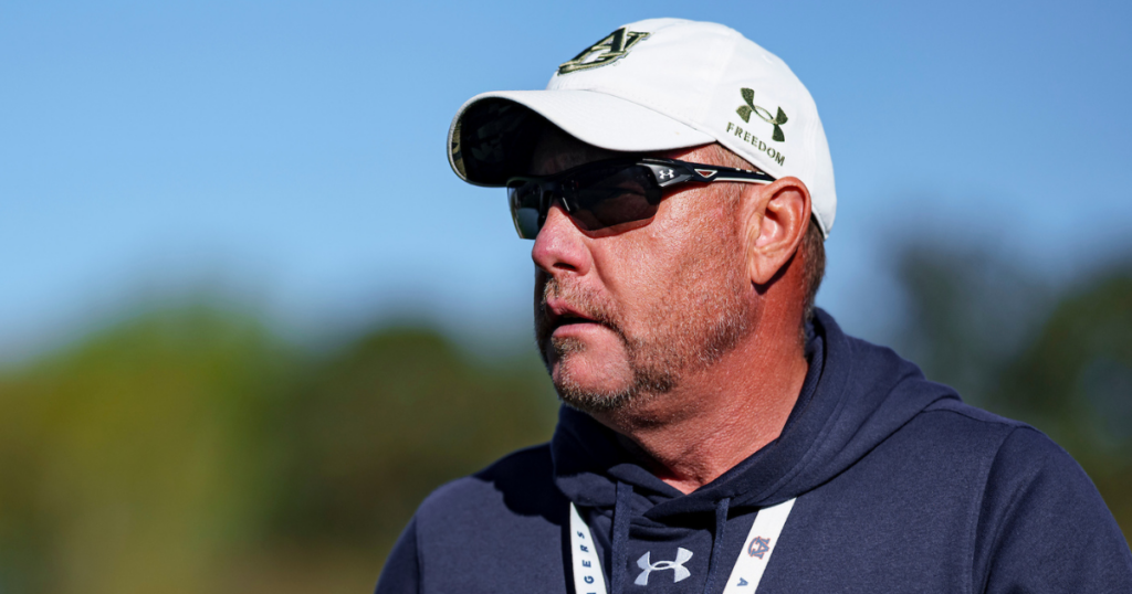 Hugh Freeze (Photo by Auburn Athletics)