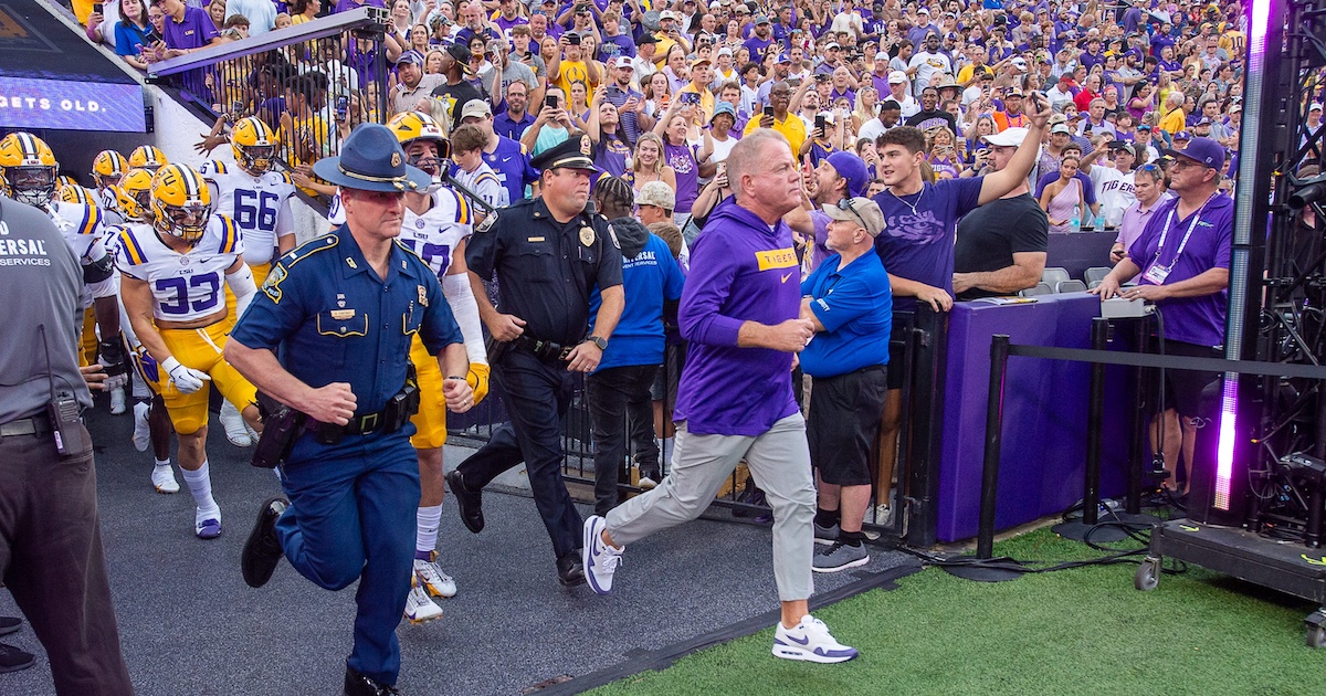 LSU's TV kickoff windows announced for 2025 season