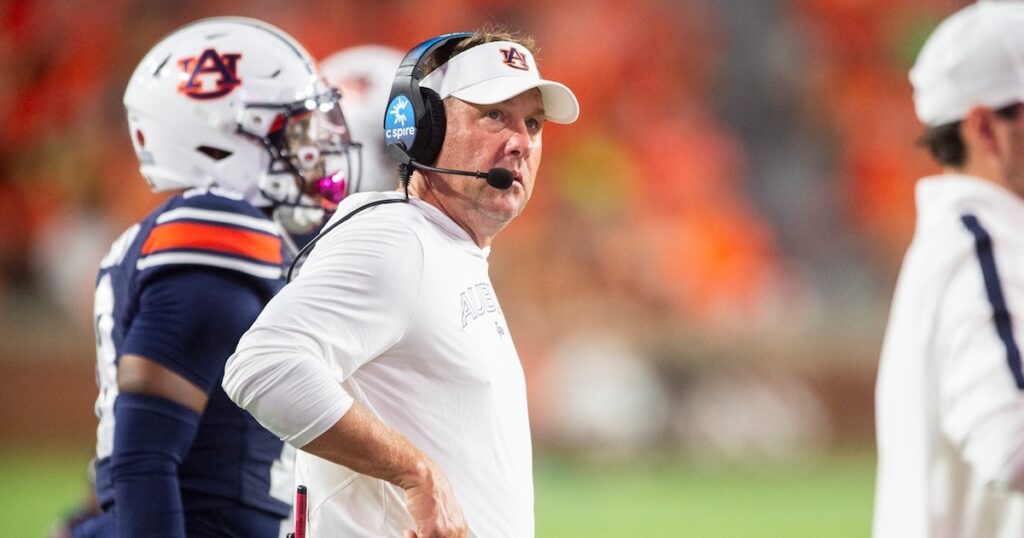 Hugh Freeze addresses pressure Auburn faces to make College Football Playoff after Final Four run