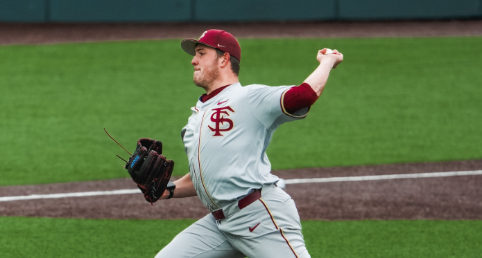 Joey Volini rights the ship, pitches FSU to 3-1 win in opener at Virginia Tech