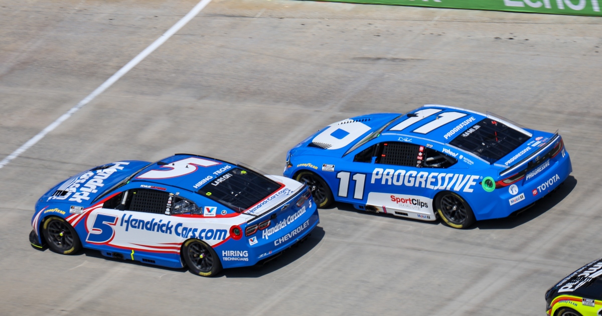 Kyle Larson leads 411 laps, wins Bristol Cup Series race