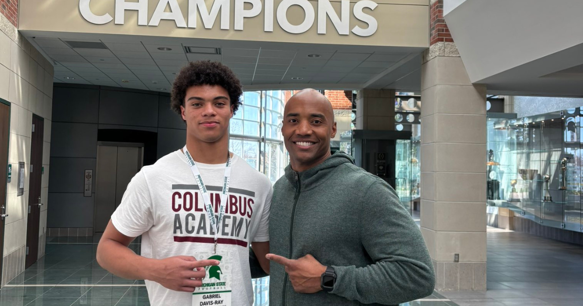 2026 Columbus (OH) DB Gabe Davis-Ray talks Michigan State unofficial visit
