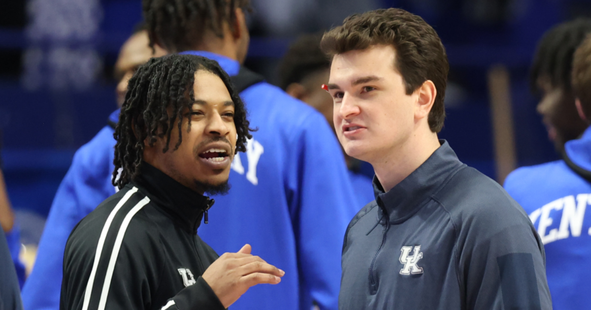 Former Kentucky walk-on, graduate assistant Riley Welch joins Jai Lucas ...
