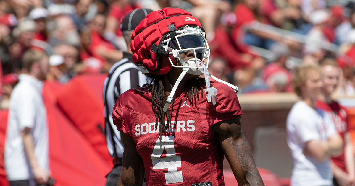 Who will lead OU football in receiving in 2025?