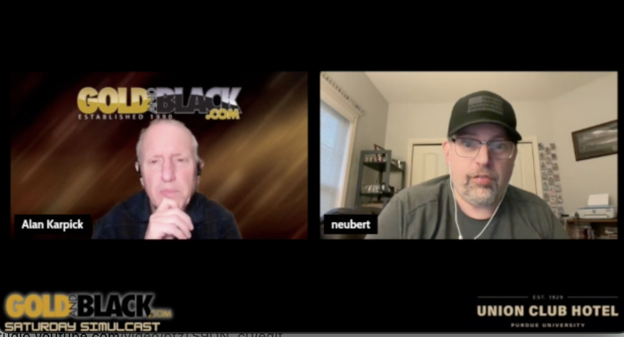 GoldandBlack.com Saturday Simulcast: Purdue basketball and football portal talk and analysis.