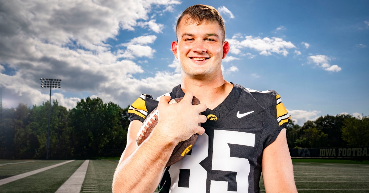 Iowa TE Luke Lachey selected in seventh round of 2025 NFL Draft