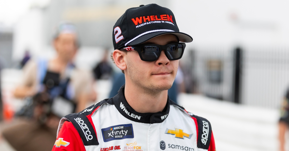 Jesse Love 'confused' by fuel issue late in Talladega playoff race