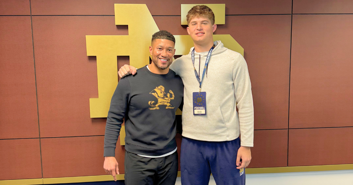Four-star OT Grayson McKeogh commits to Notre Dame football over Penn State