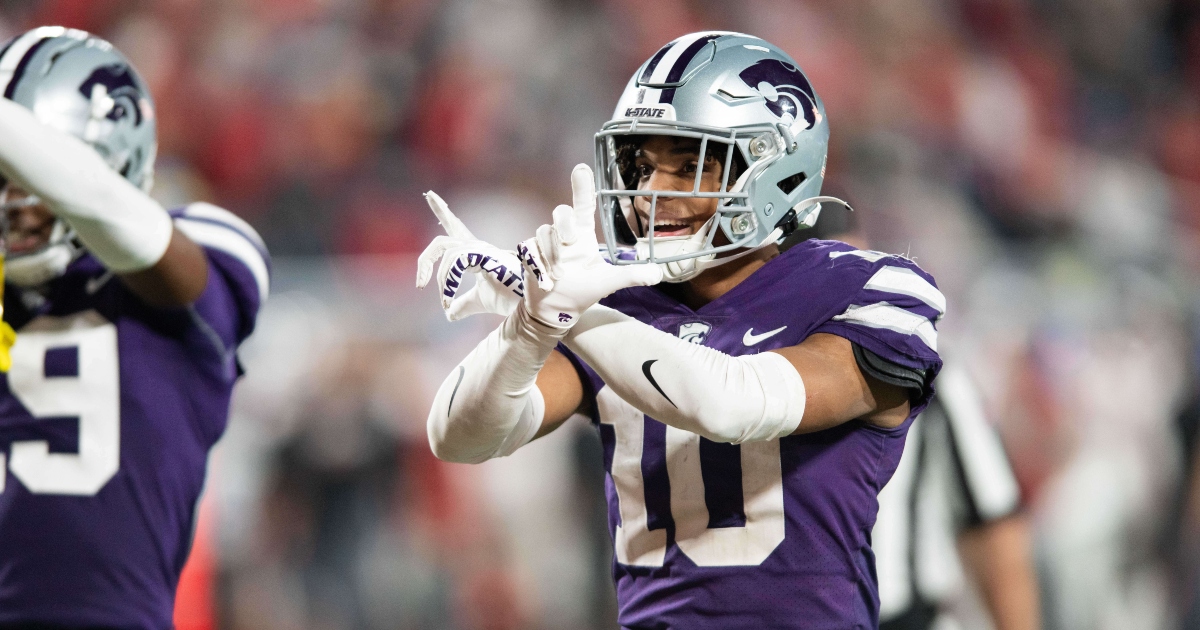 Kansas State cornerback Jacob Parrish selected in third round of the 2025 NFL Draft