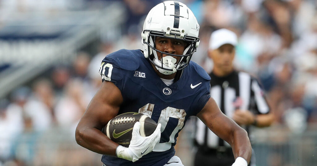 Penn State running back Nick Singleton (File photo: Matthew O'Haren-Imagn Images)