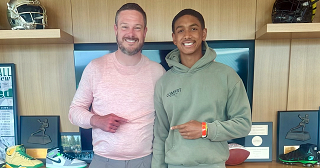 Oregon makes a strong first impression on 2027 Top 100 WR Julian Caldwell