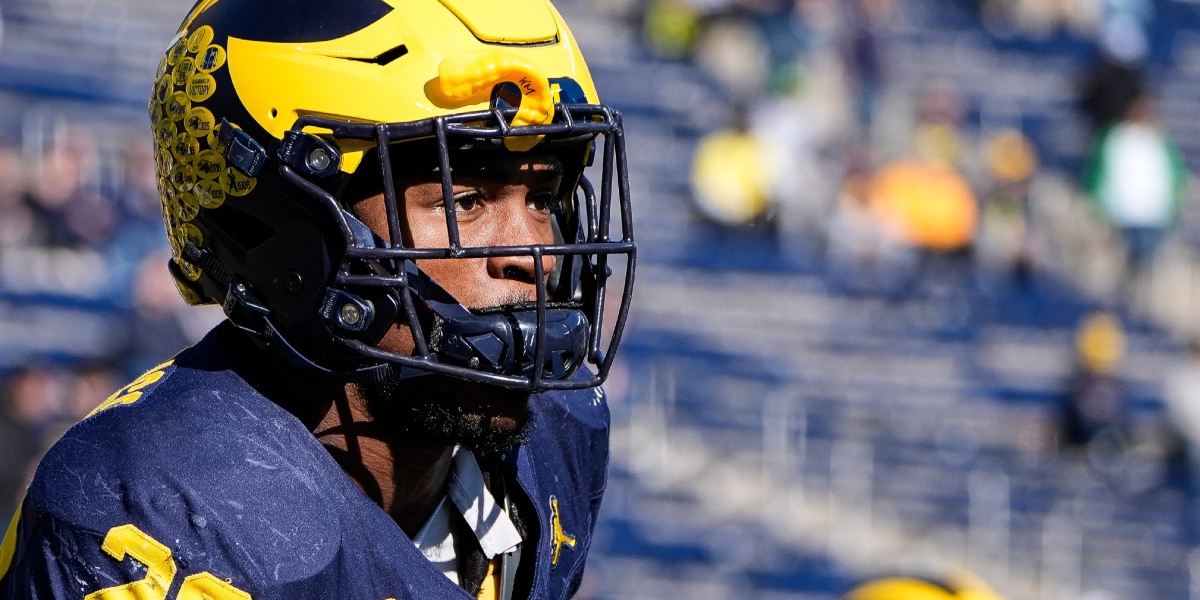 Michigan RB Kalel Mullings selected in 2025 NFL Draft