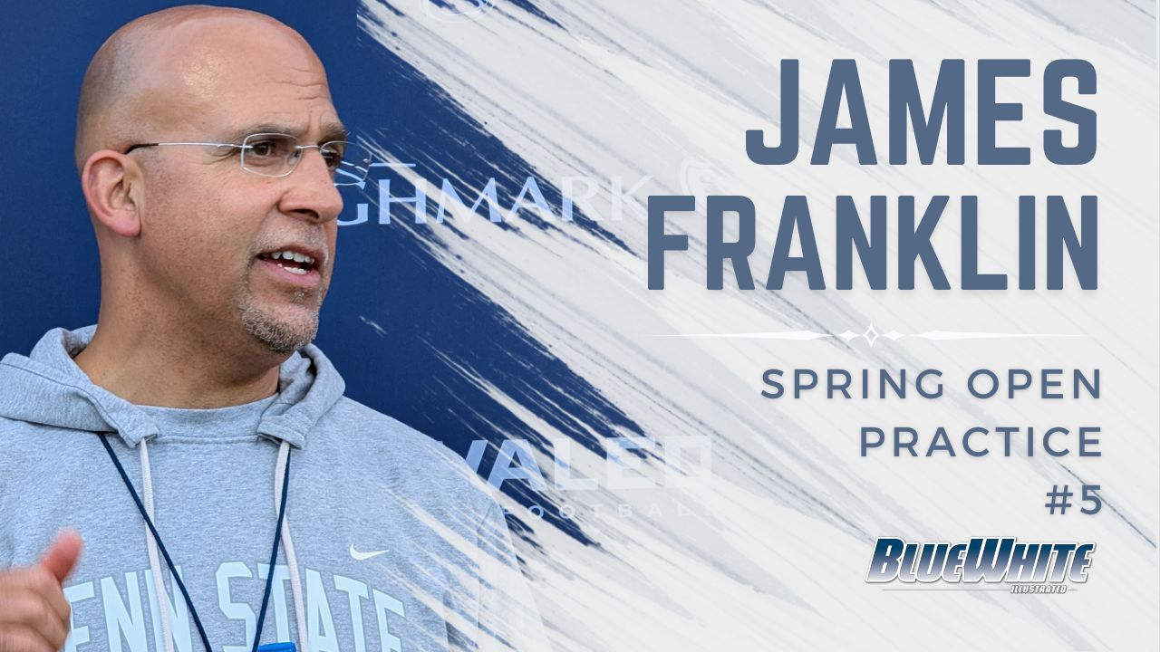 Penn State Head Coach James Franklin Final Press Conference Before Blue-White Game
