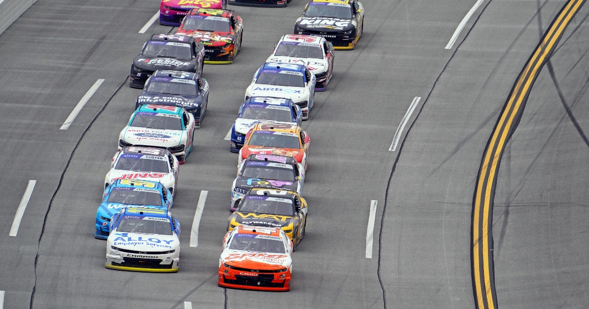 Weather cancels second round of Talladega Xfinity Series qualifying, pole, full lineup set