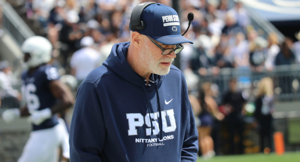 Penn State defensive coordinator Jim Knowles.