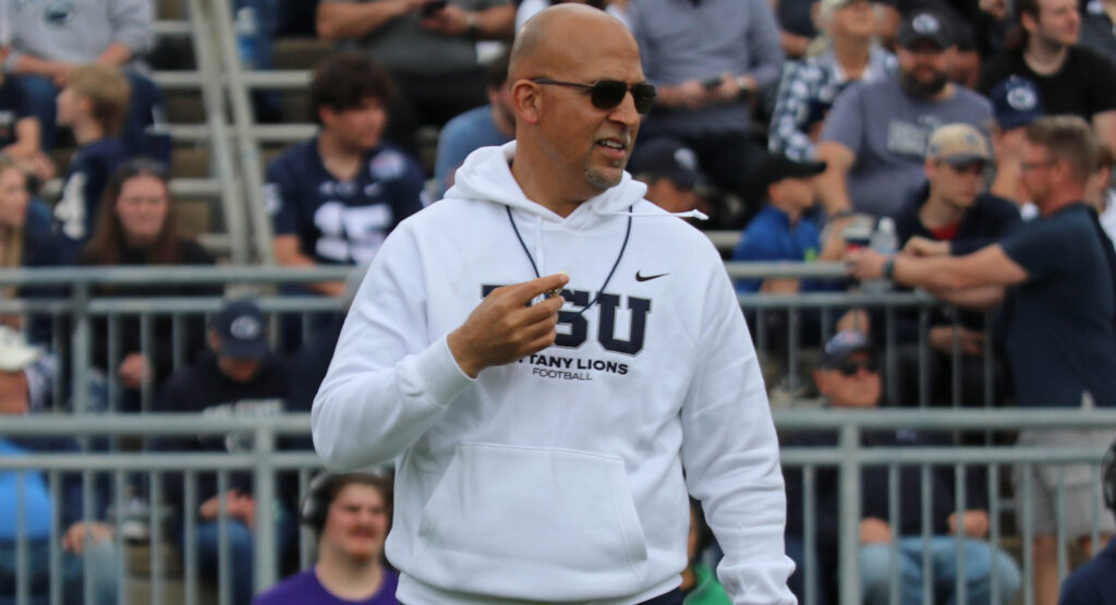 Penn State head coach James Franklin