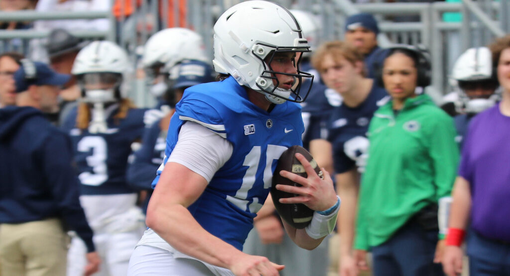 Quarterback Drew Allar