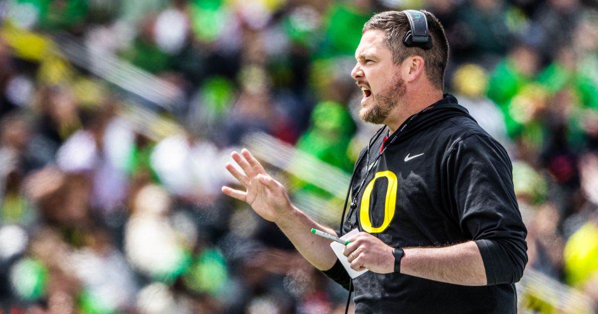 Dan Lanning Breaks Down Oregon's Spring Game