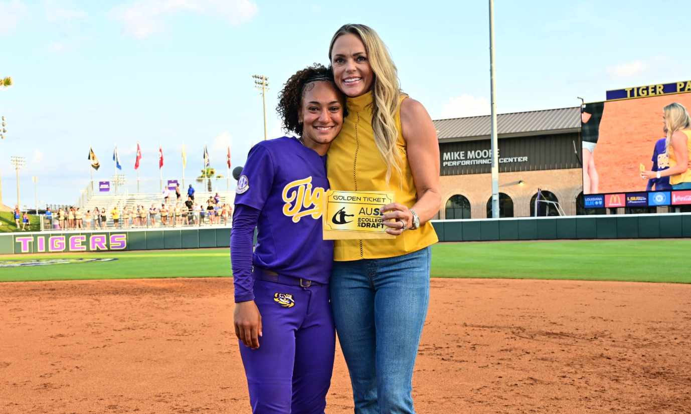 LSU third baseman Danieca Coffey lands AUSL Golden Ticket