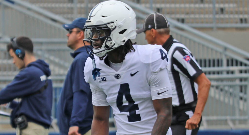 Penn State wide receiver Tyseer Denmark