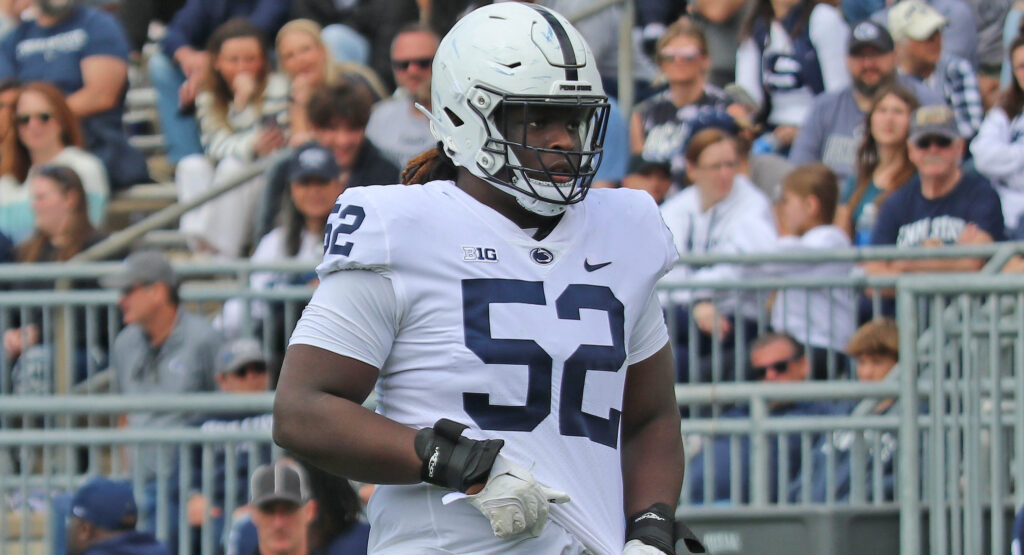 Defensive tackle Randy Adirika