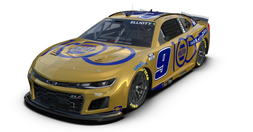 Chase Elliott NAPA scheme