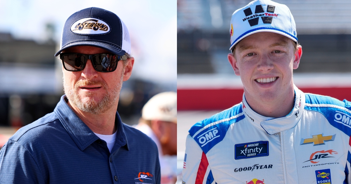 Dale Earnhardt Jr. reacts to Connor Zilisch missing Texas race due to injury