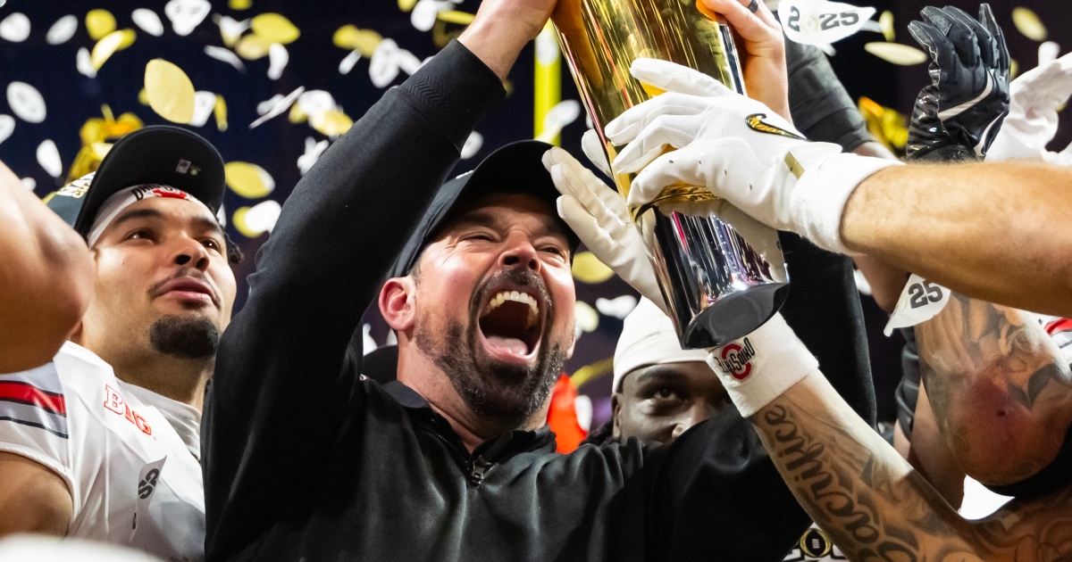 Ryan Day admits there has been a change in his life since winning national championship