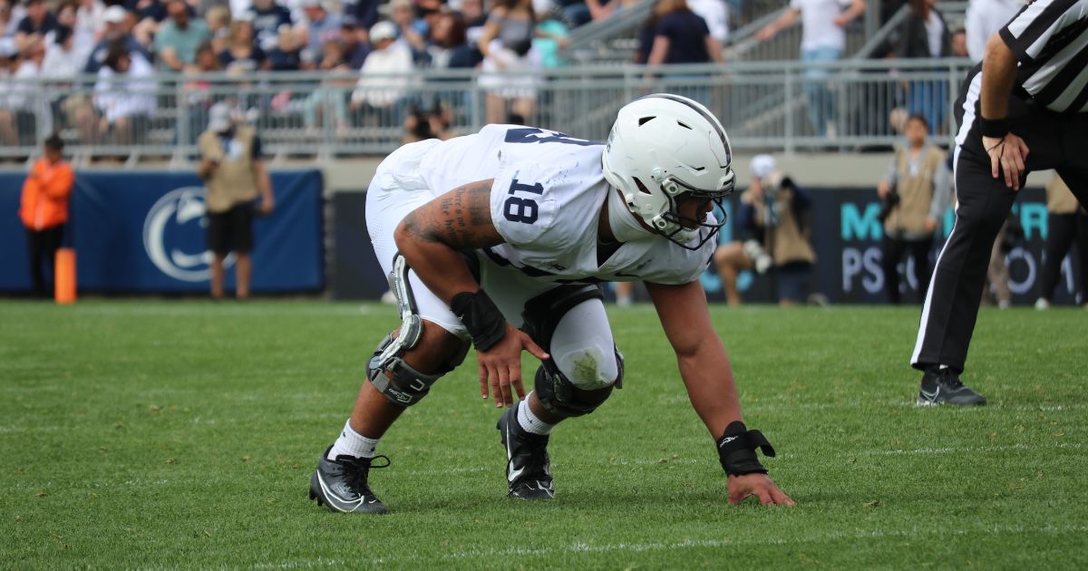 Post Blue-White Game Depth Chart: Penn State edge defenders dominate young tackles during scrimmage