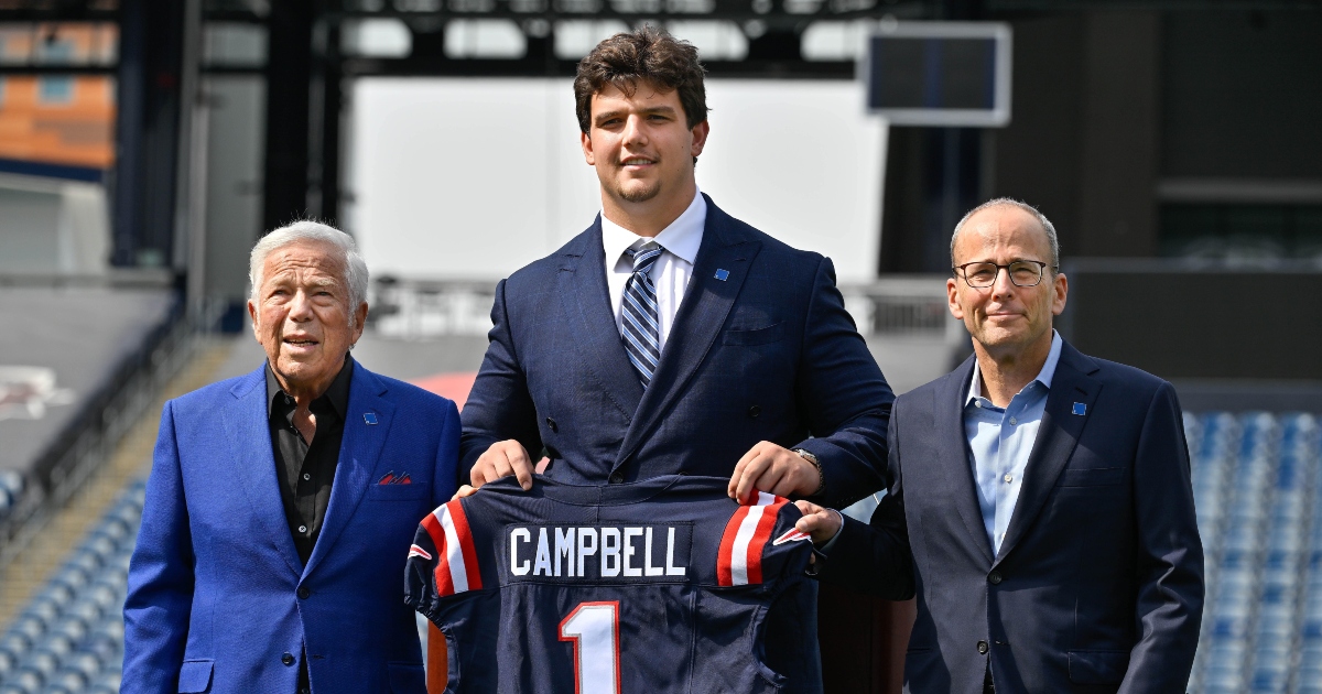 Patriots first-round draft pick Will Campbell reveals how LSU prepared him for NFL, tackles 'shift' at Raising Cane's
