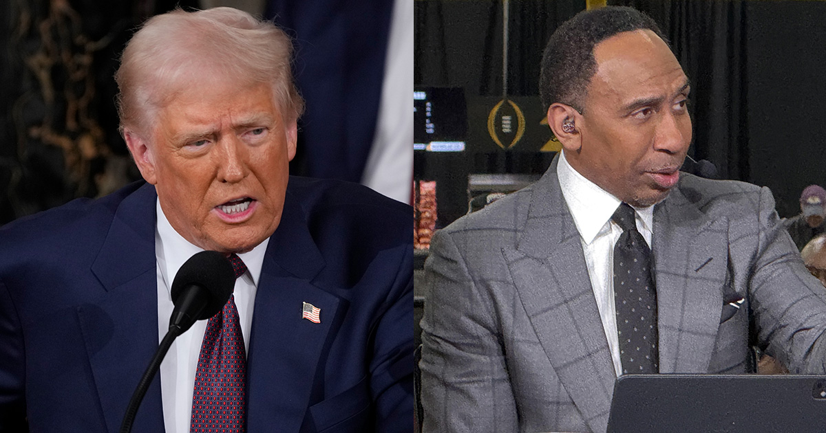 Donald Trump gives surprising answer on potential Stephen A. Smith presidential run
