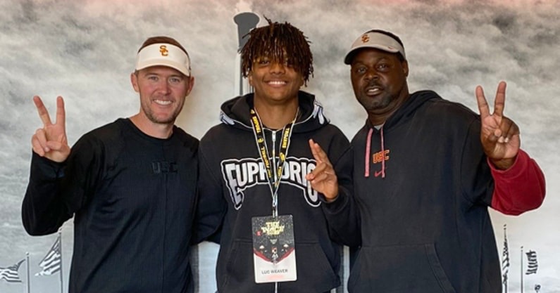NEWS: 4-Star WR Luc Weaver Commits to USC