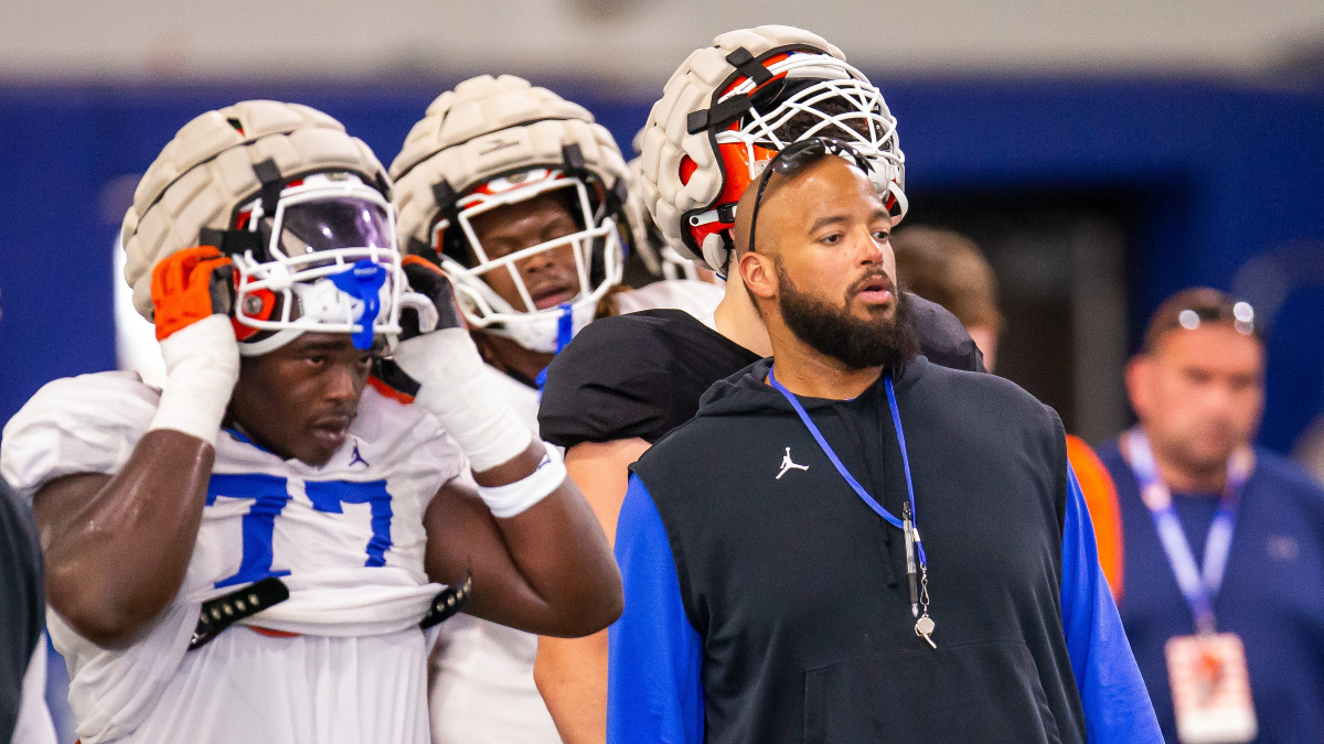 Florida's returning O-line was elite last year in pass pro, run blocking