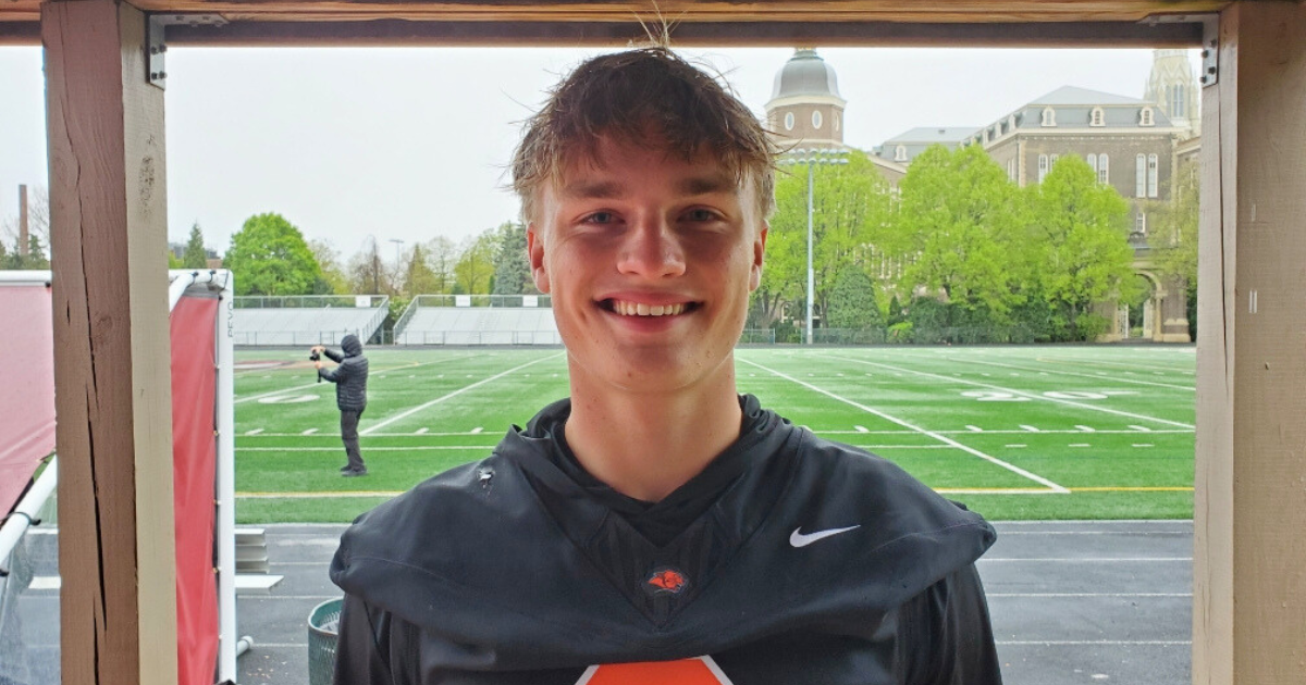 Top-ranked 2027 TE Brock Williams talks top schools with a decision timeline on the radar