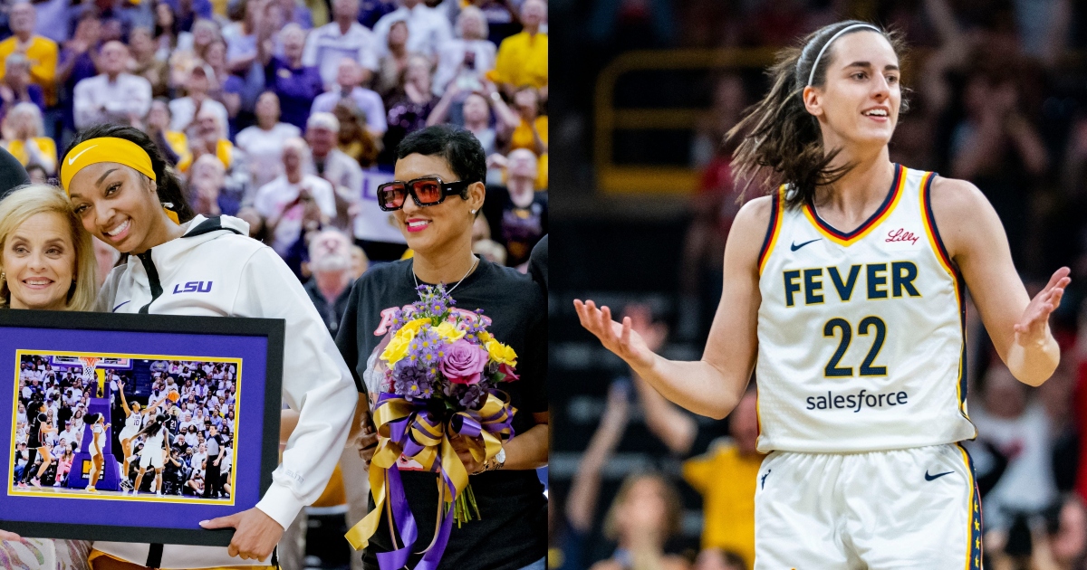 LOOK: Angel Reese’s mom takes savage shot at Caitlin Clark, Iowa fans