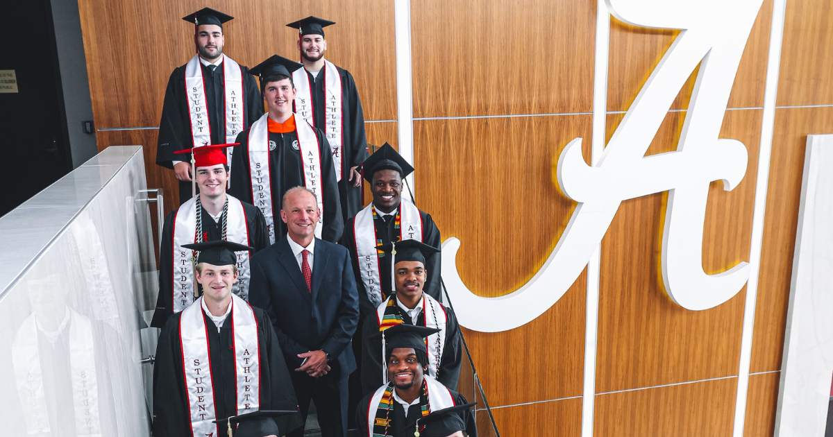 Alabama Football ranks first in SEC, second nationally in Academic Progress Rate