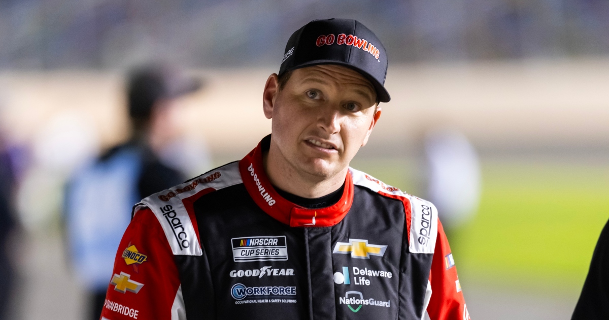 Michael McDowell No. 71 car fails inspection, crew member ejected at Charlotte