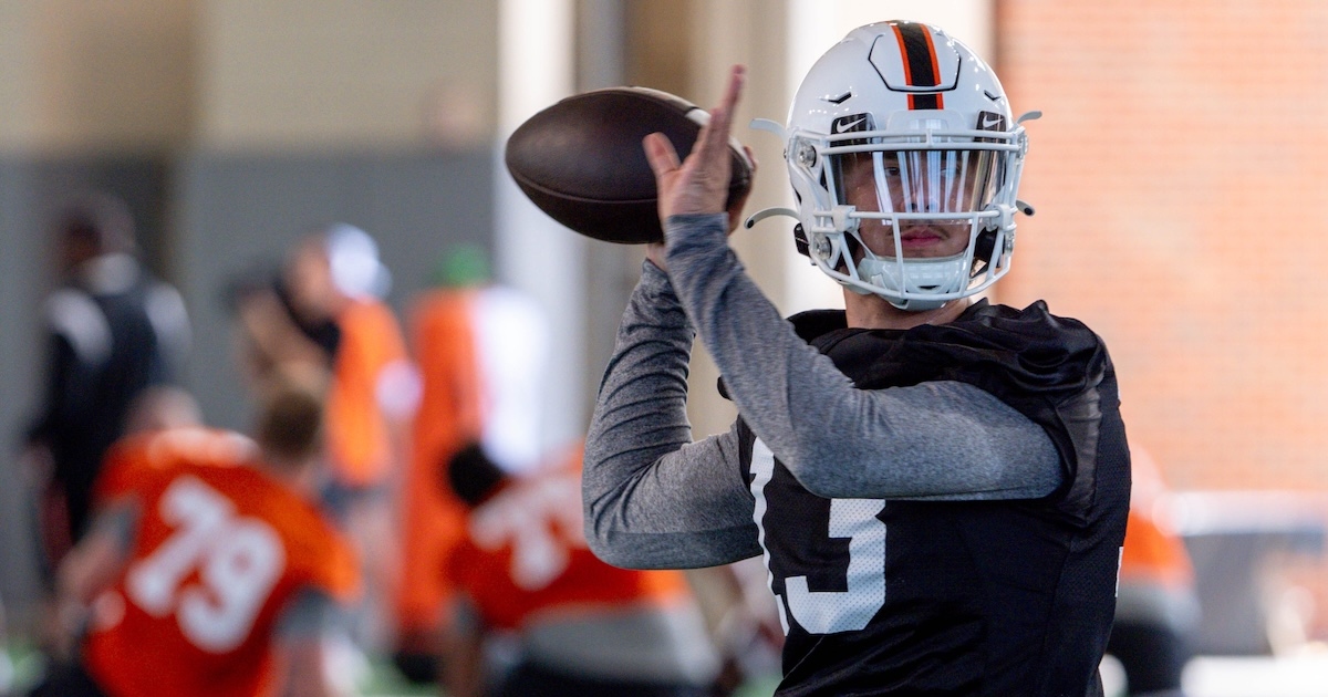 Former Oklahoma State QB Garret Rangel commits to Virginia Tech
