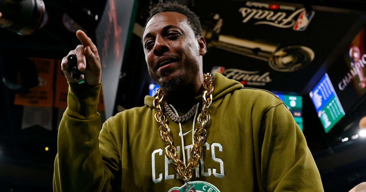 LOOK: Paul Pierce makes good on hilarious bet after Celtics' Game 2 loss to Knicks