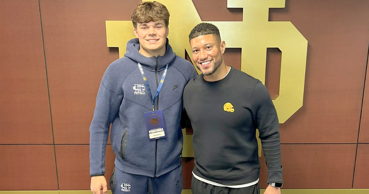 Notre Dame in pursuit of elite 2027 ATH Jack Brown for both sides of the ball